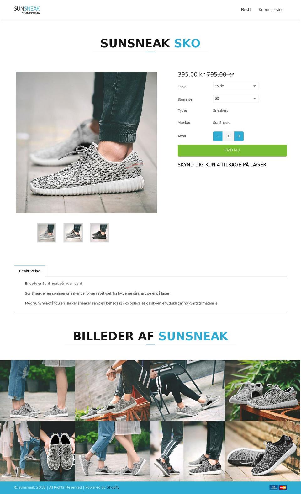 citrus-single Shopify theme site example sunsneak.com