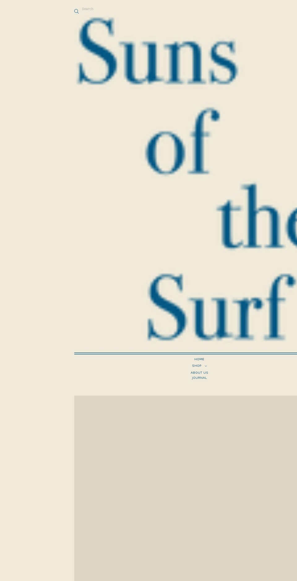 sunsofthesurf.com shopify website screenshot