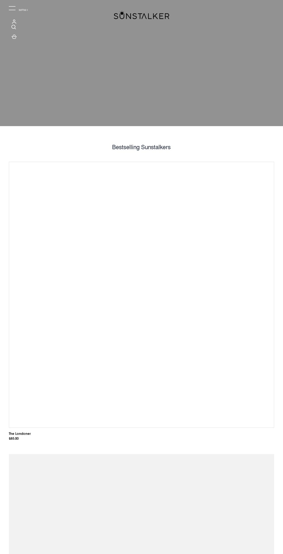 sunstalker.co.uk shopify website screenshot