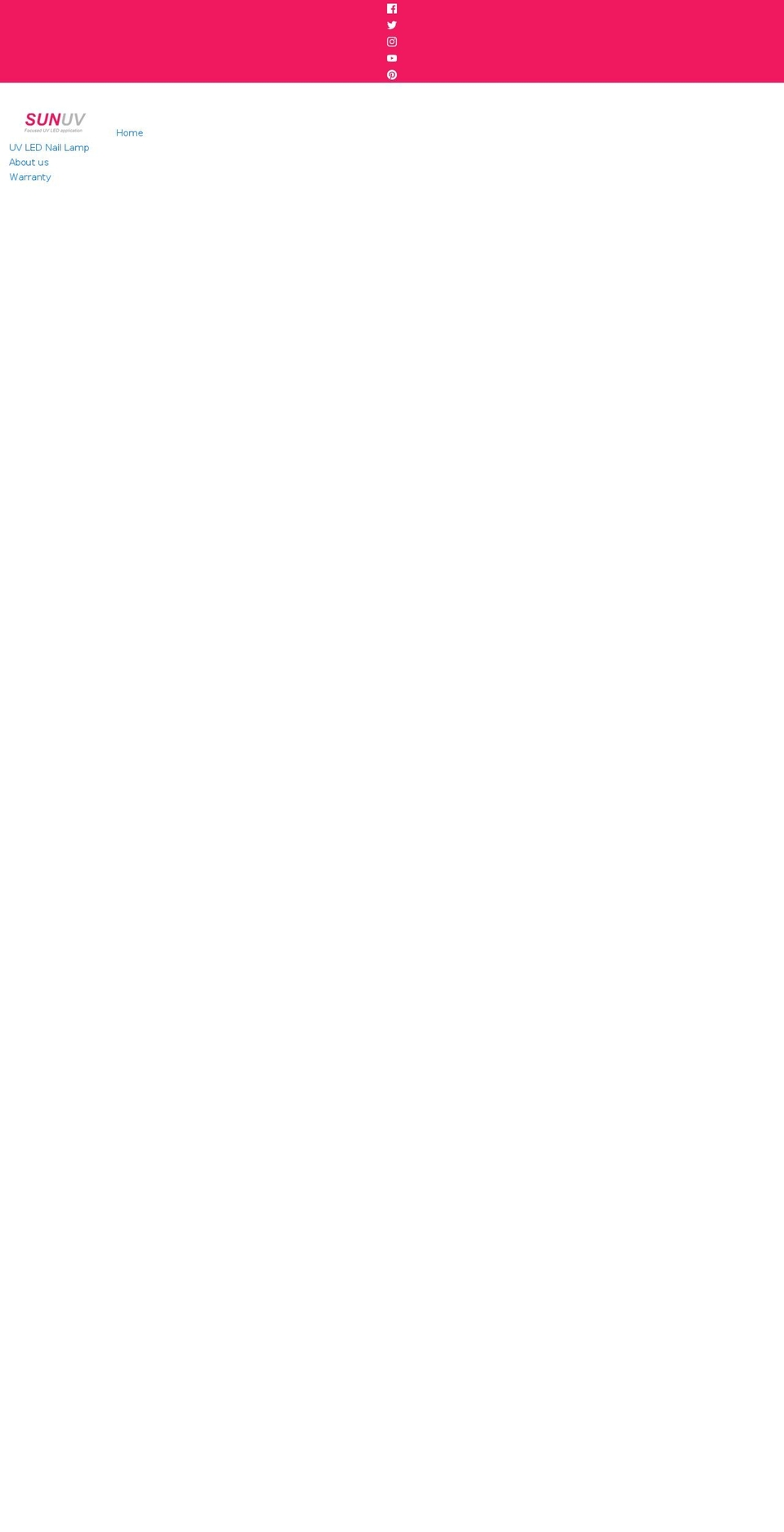 sunuv.com shopify website screenshot