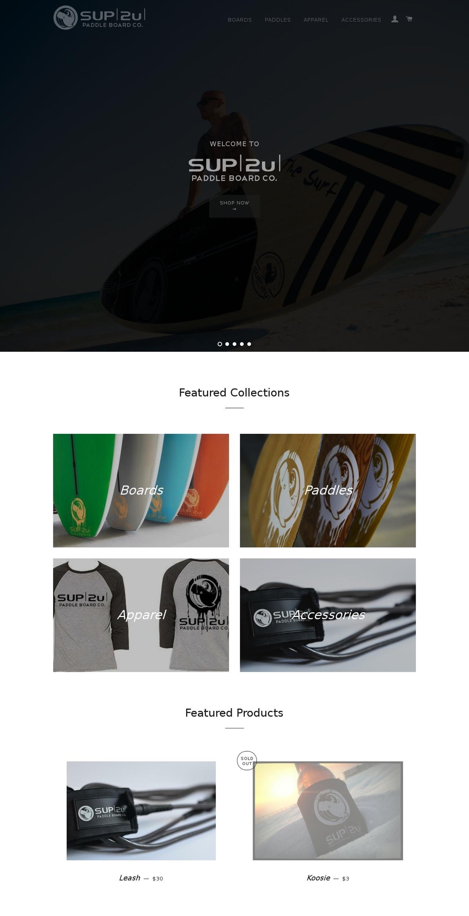 sup-2u.com shopify website screenshot