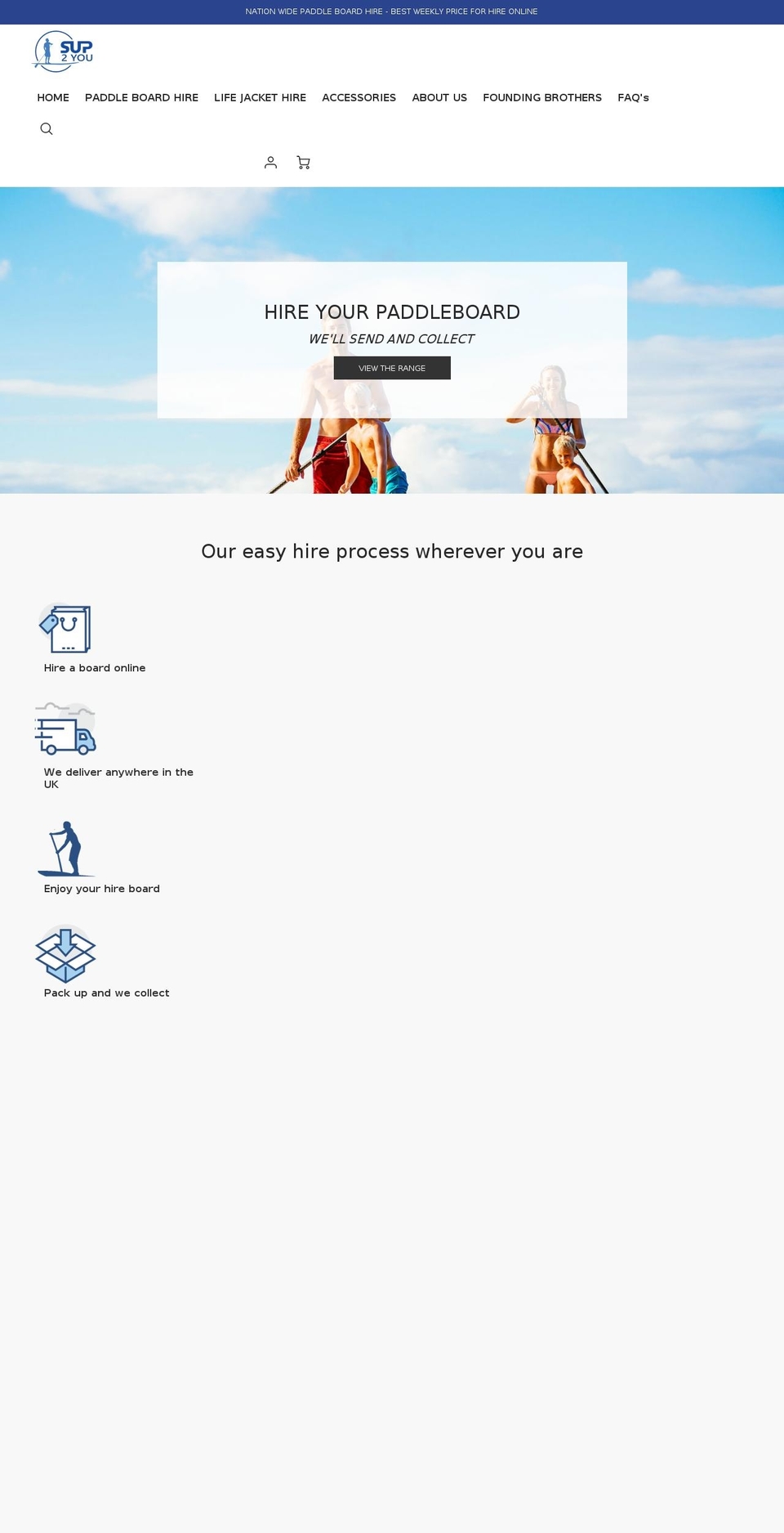 sup2you.co.uk shopify website screenshot