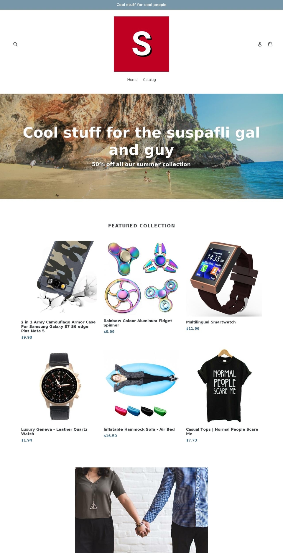 supafli.com — Shopify storefront screenshot