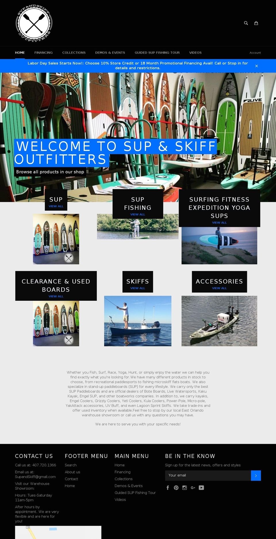supandsurfoutfitters.com shopify website screenshot