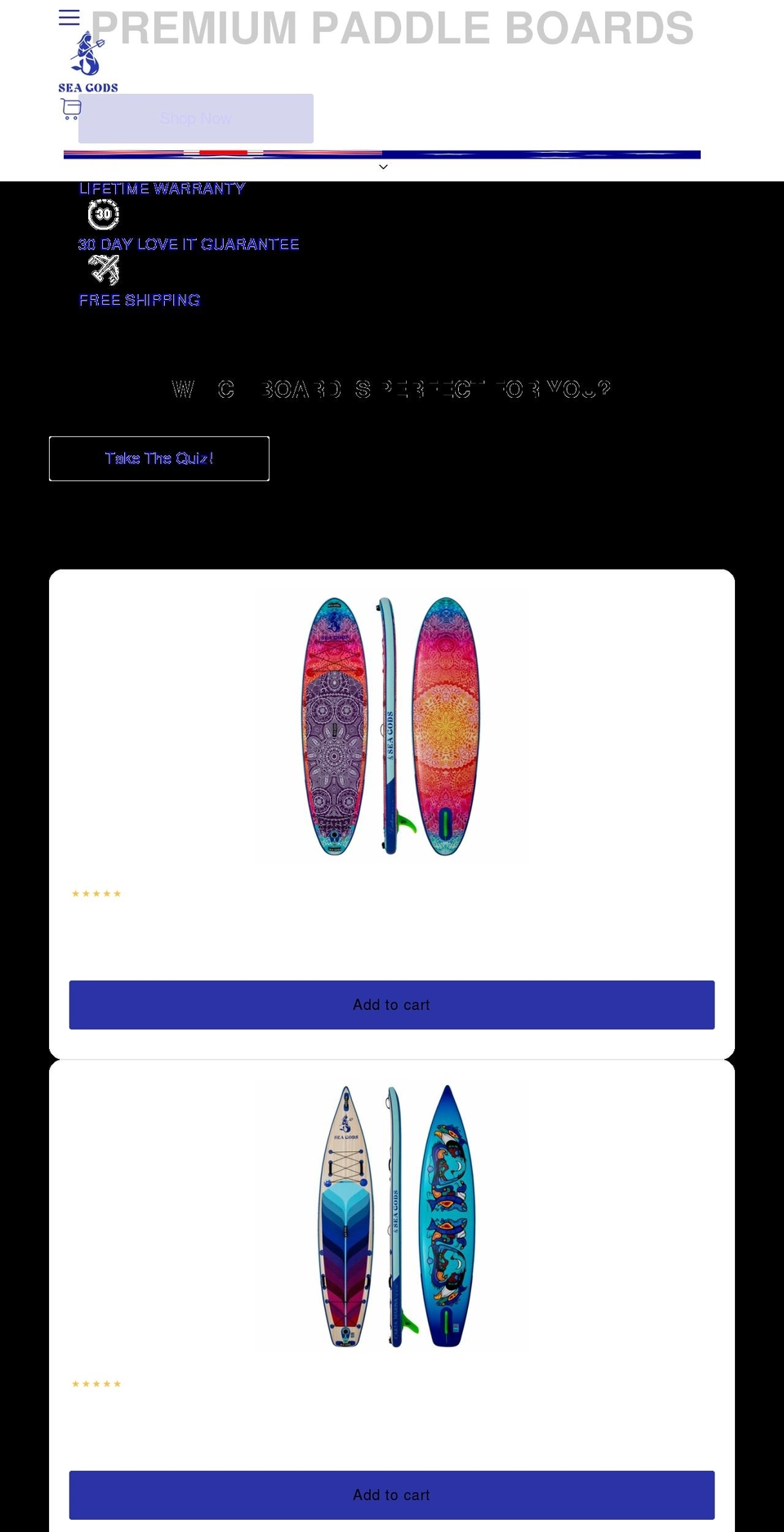 supaustralia.com shopify website screenshot