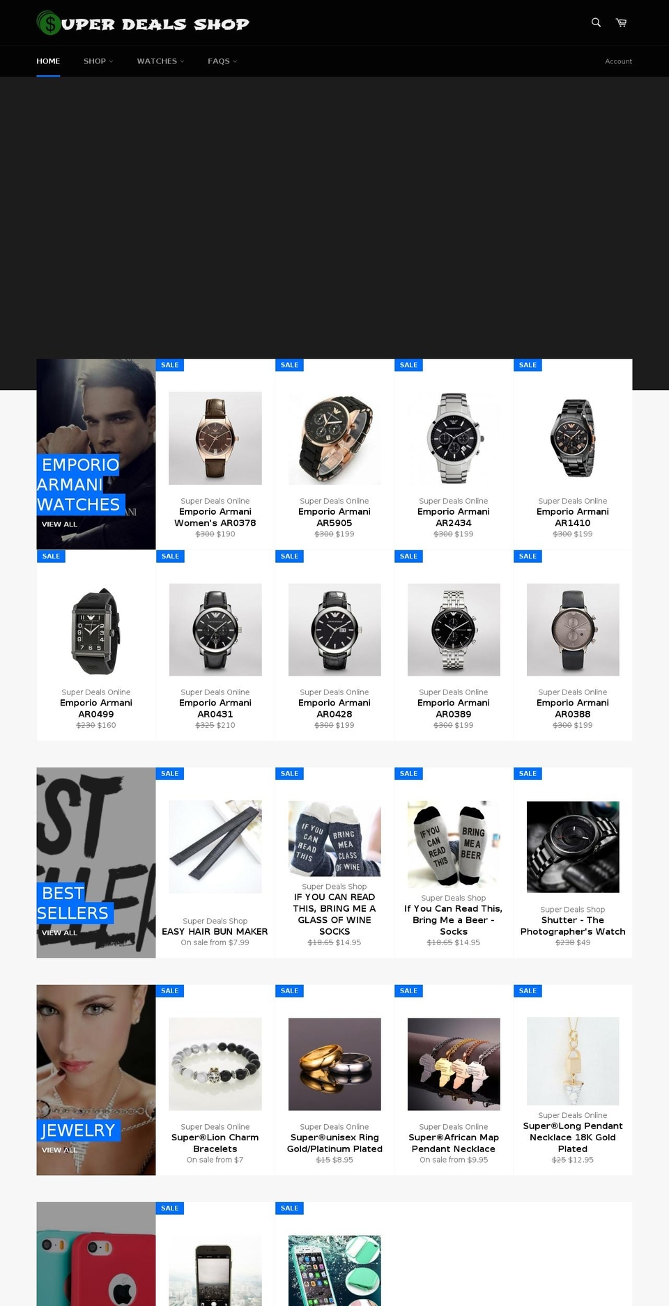super-deals-shop.com — Shopify storefront screenshot