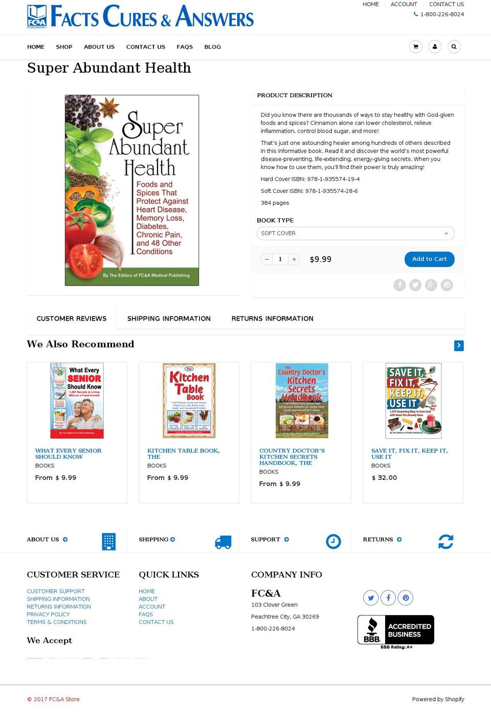 superabundanthealth.com shopify website screenshot