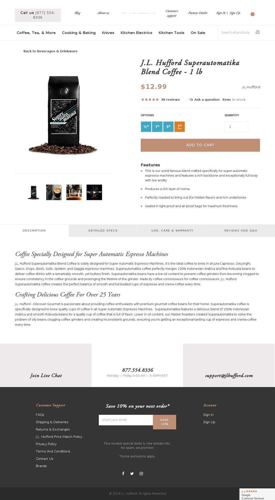 J.L. Hufford Before Bold POv2 - Checkout Upgrade Shopify theme site example superautomatika.com