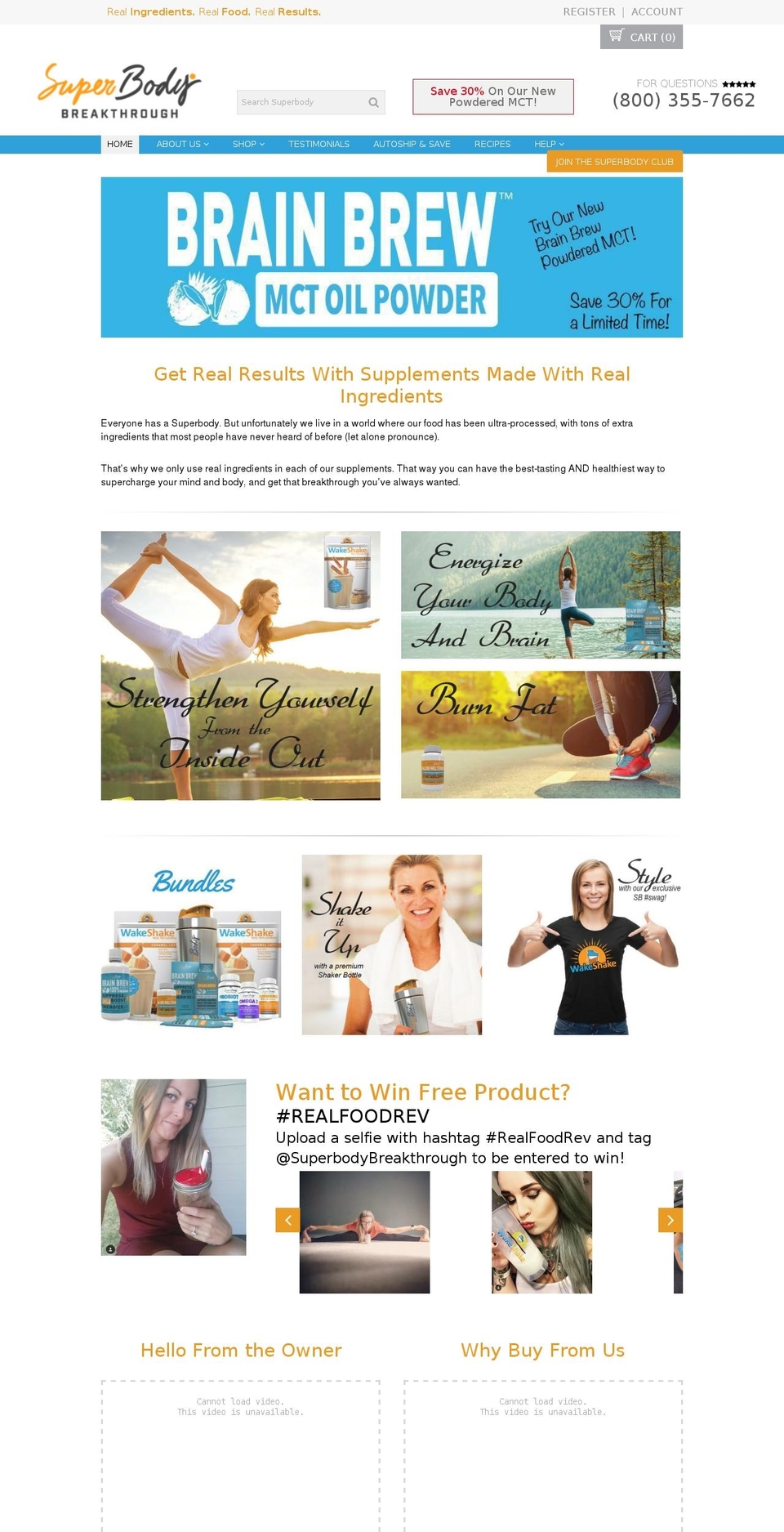 proven-profitable-theme-9-1 Shopify theme site example superbodylife.com