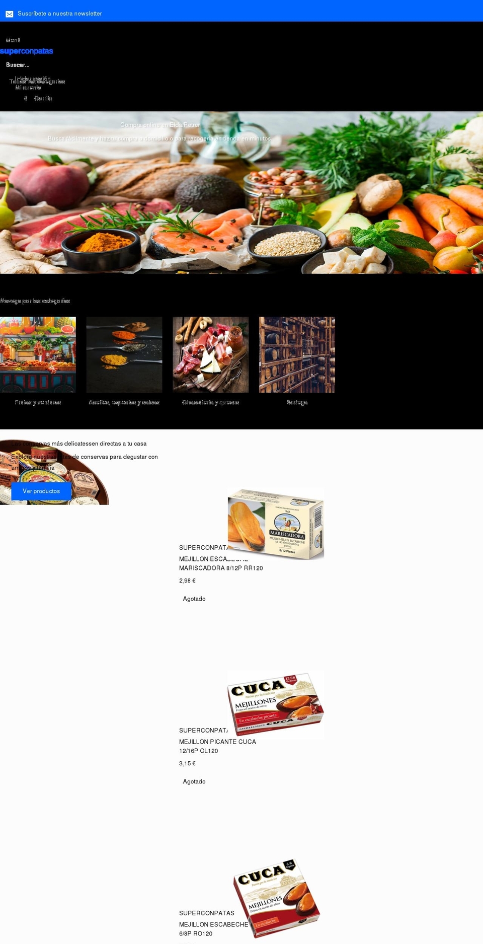 superconpatas.com shopify website screenshot