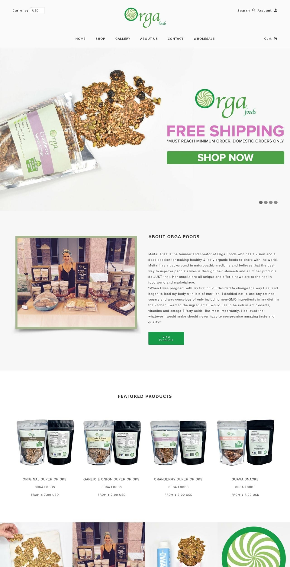 supercrisps.com shopify website screenshot