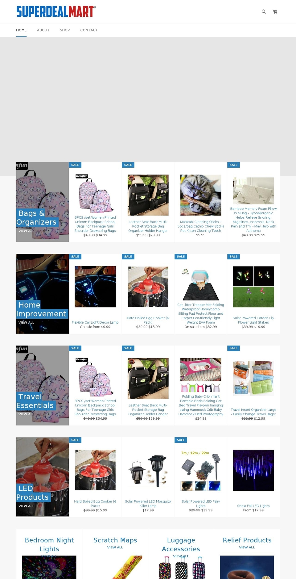 superdealmart.com — Shopify storefront screenshot