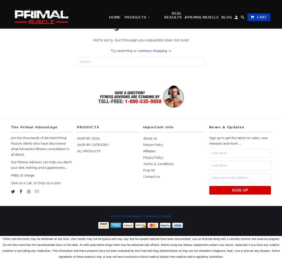 LIVE - solo - PM MAIN THEME Shopify theme site example superfreakymusclestack.com