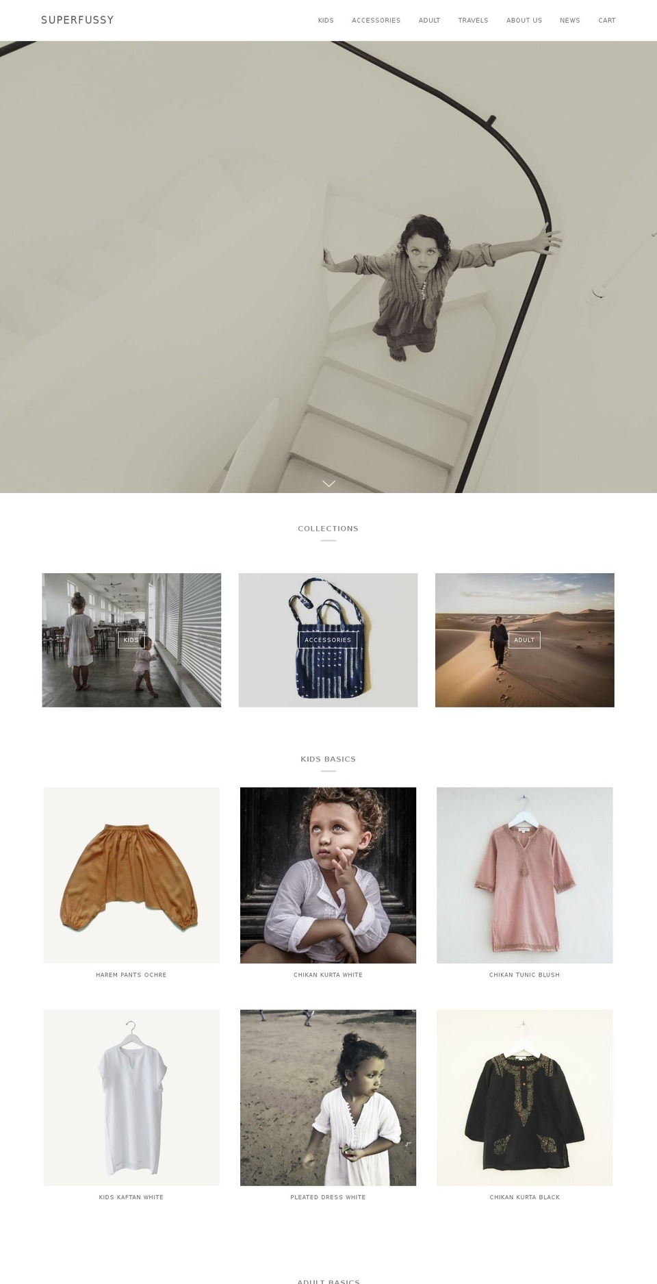superfussy.com shopify website screenshot