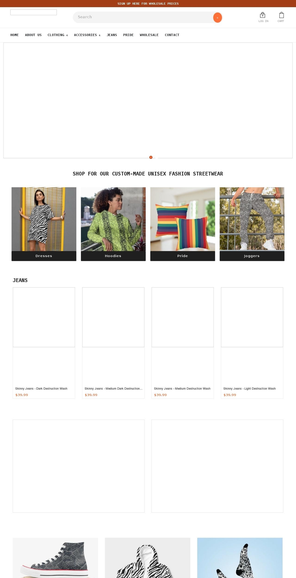 superfuturebrand.com shopify website screenshot