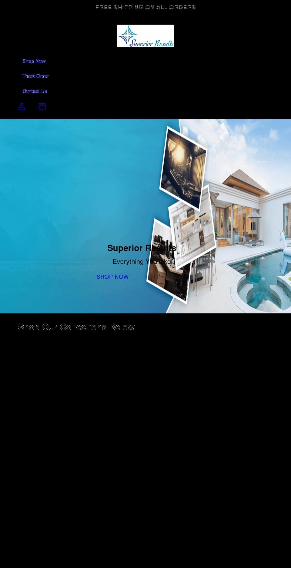 superiorresults.org shopify website screenshot