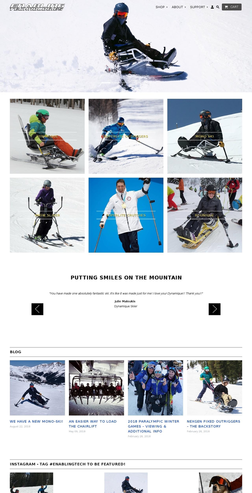 superlight.org shopify website screenshot