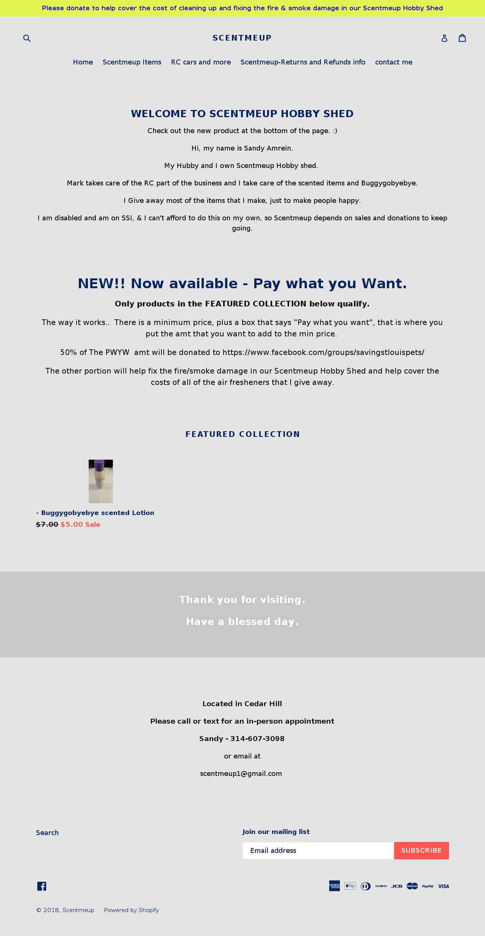superlotion.net shopify website screenshot