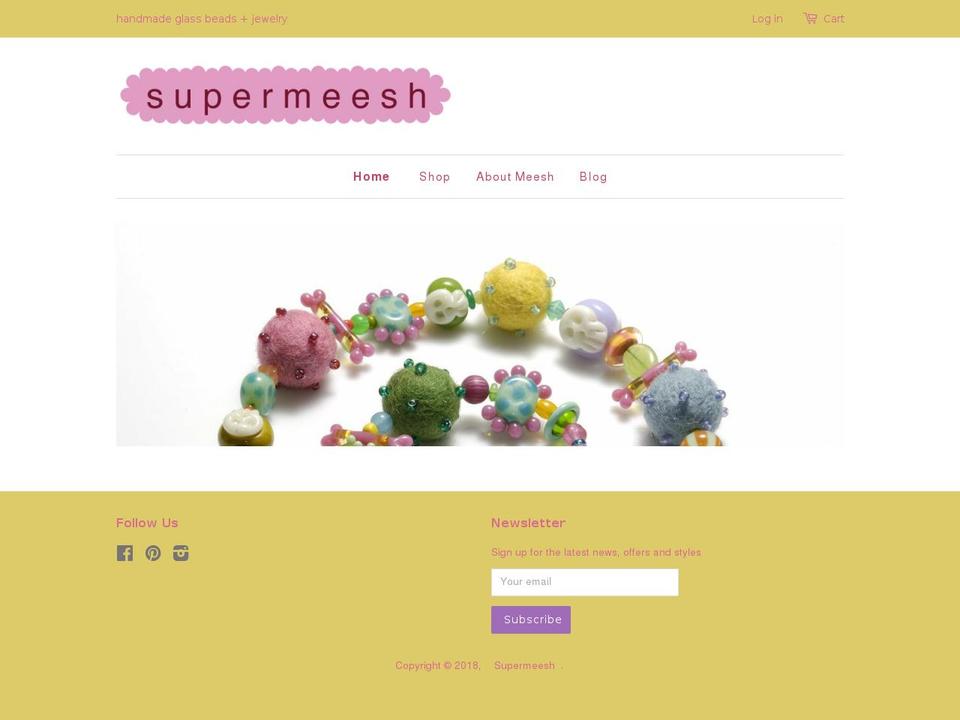 supermeesh.com — Shopify storefront screenshot