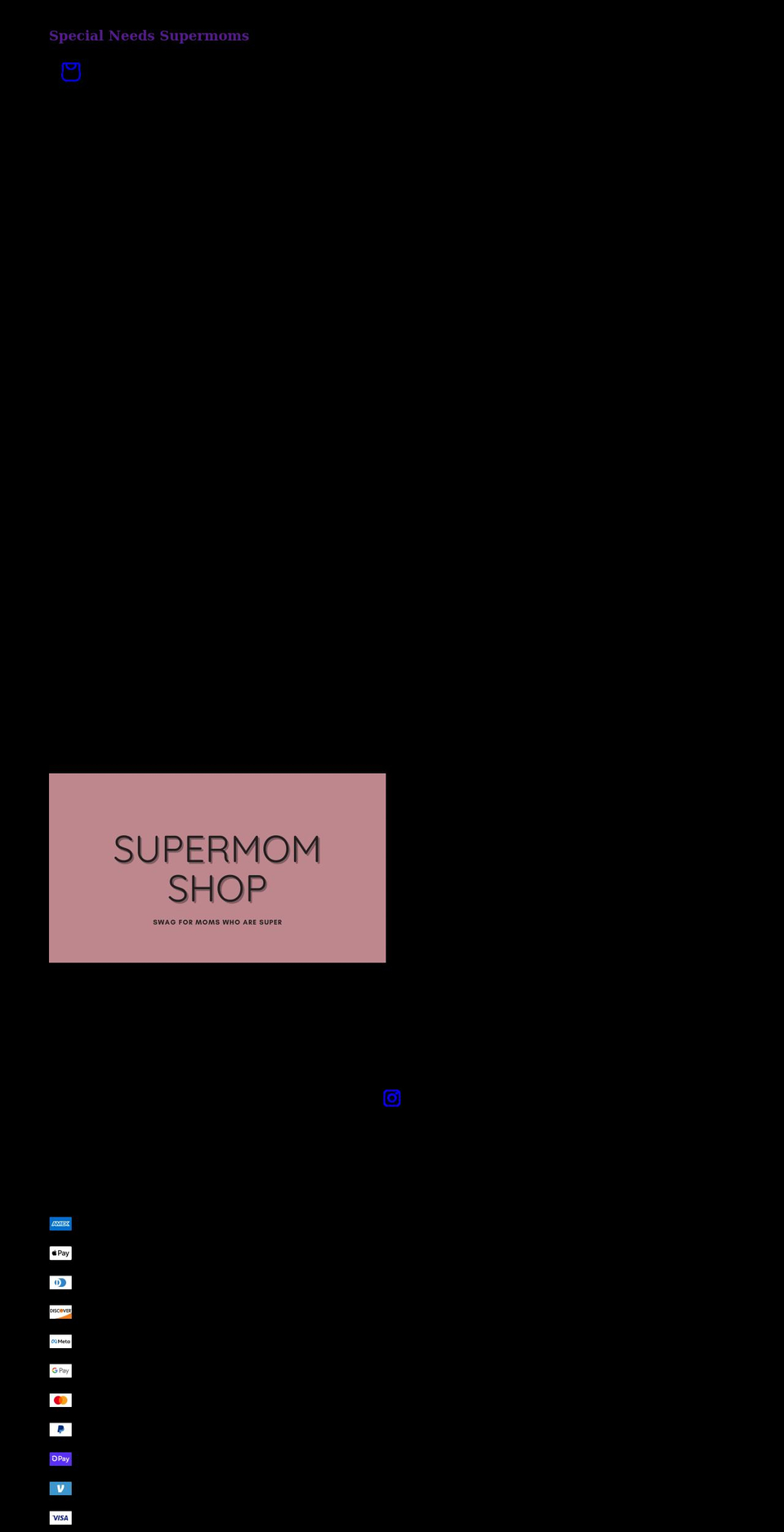 supermomshop.com shopify website screenshot