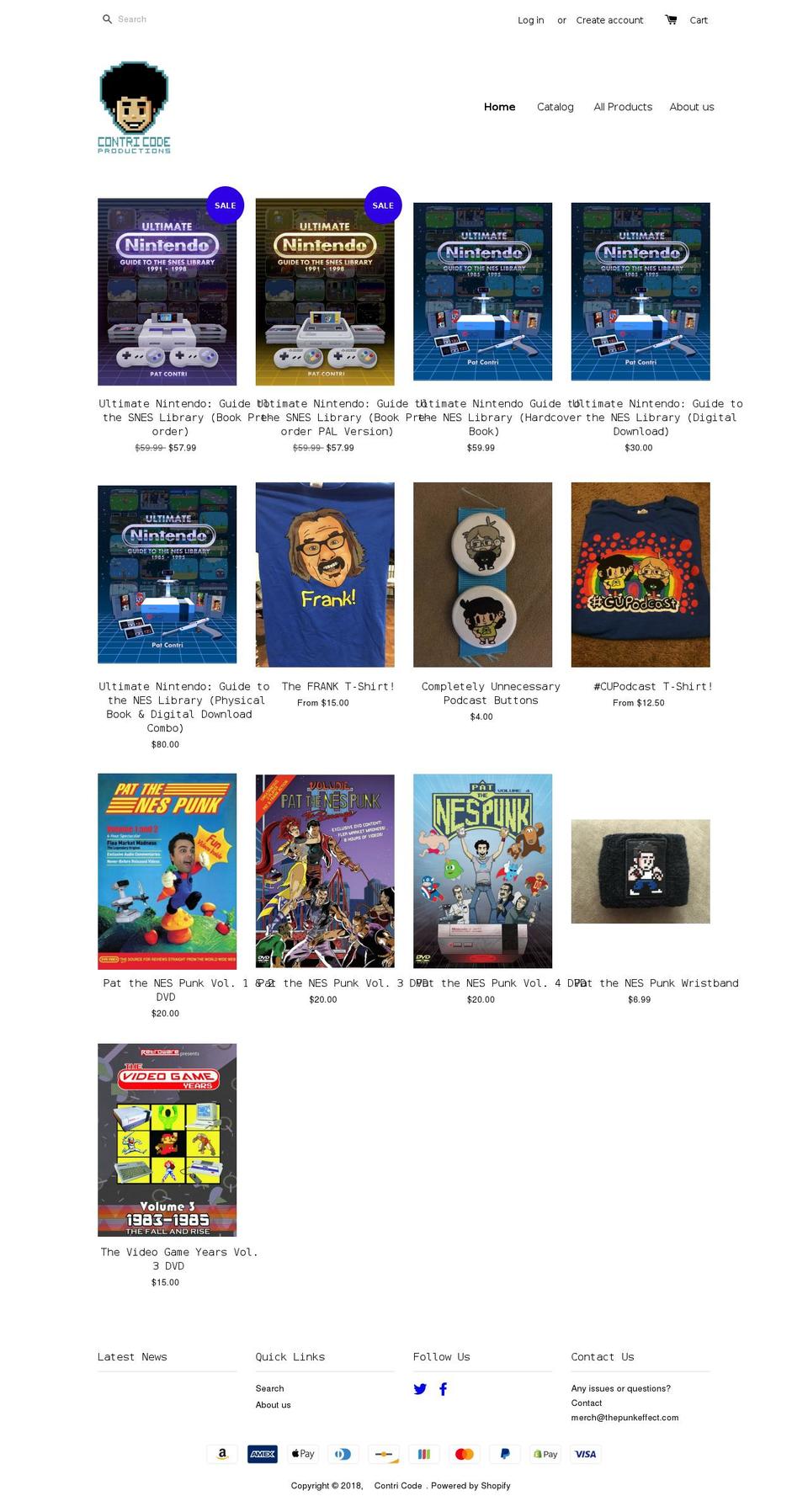 supernesbook.com — Shopify storefront screenshot