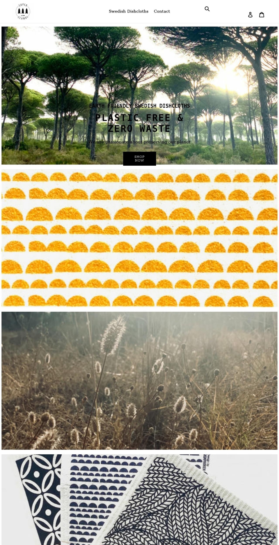 superscandi.com shopify website screenshot