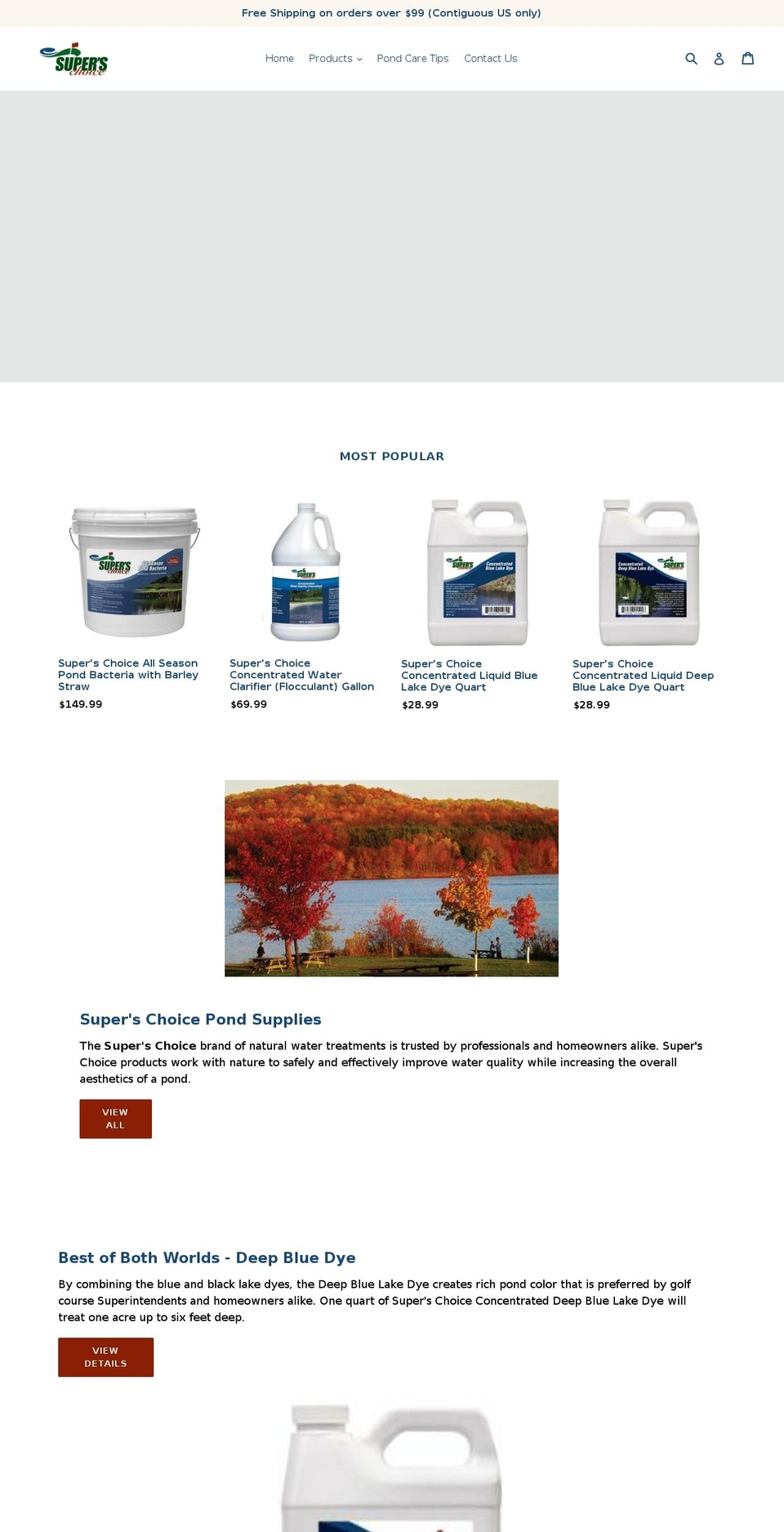 superschoice.com — Shopify storefront screenshot