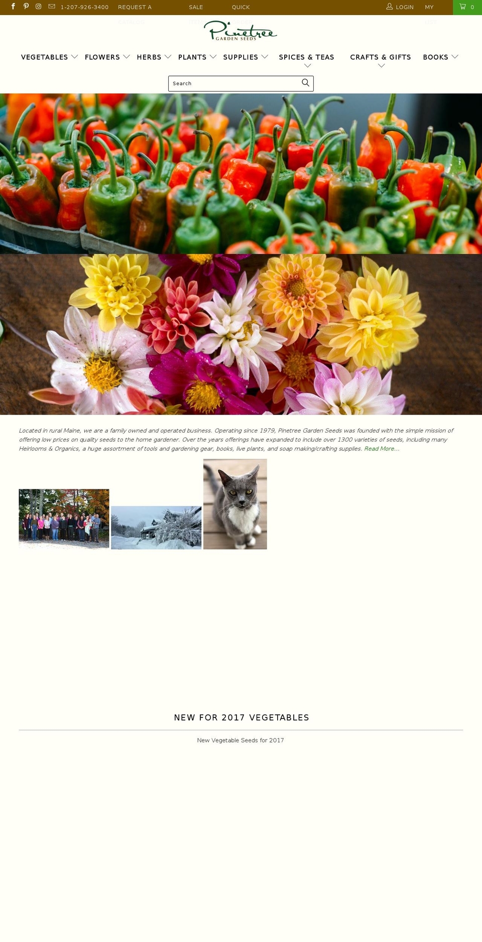 superseeds.com shopify website screenshot