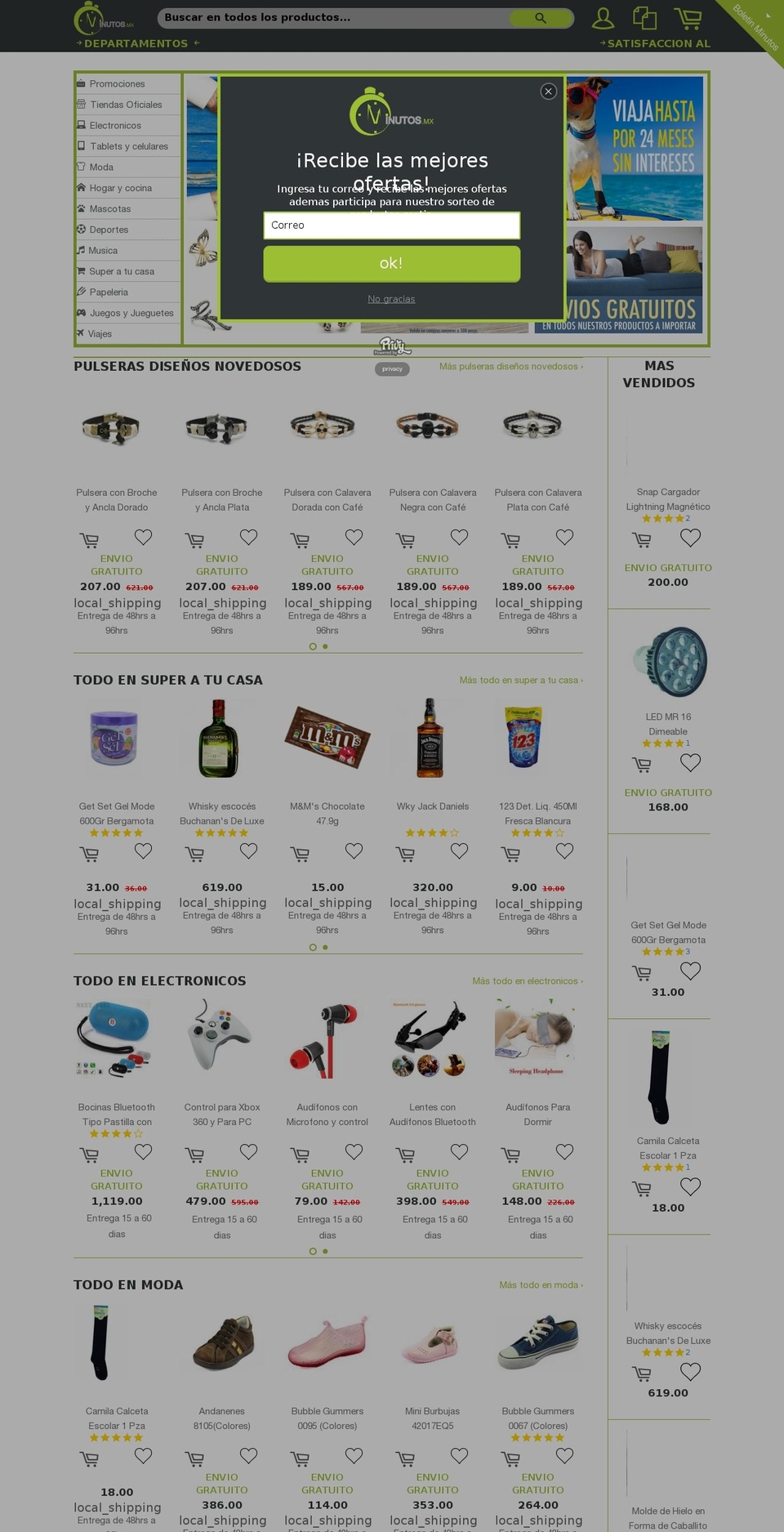 superservicio.com.mx shopify website screenshot