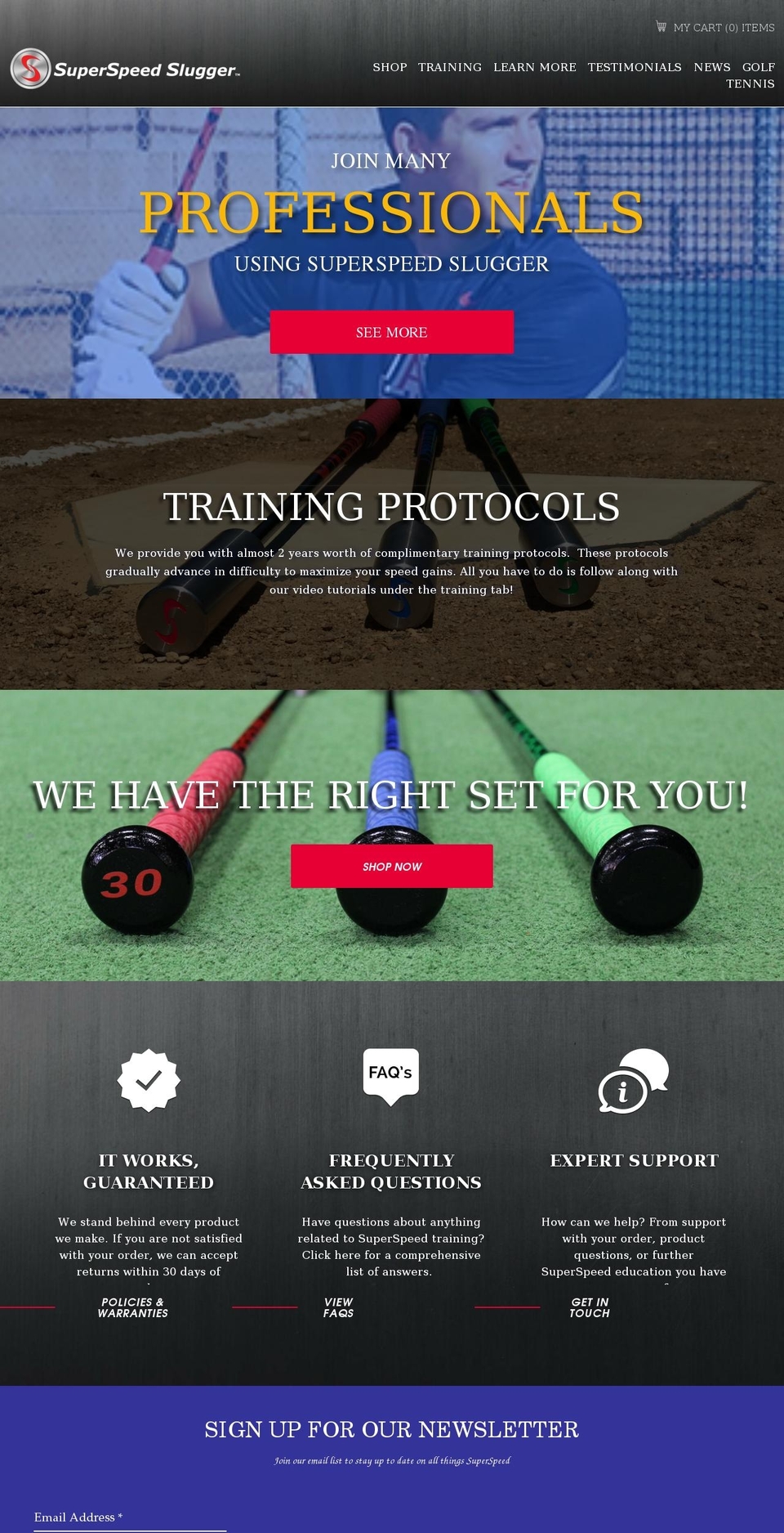 superspeedslugger.com shopify website screenshot