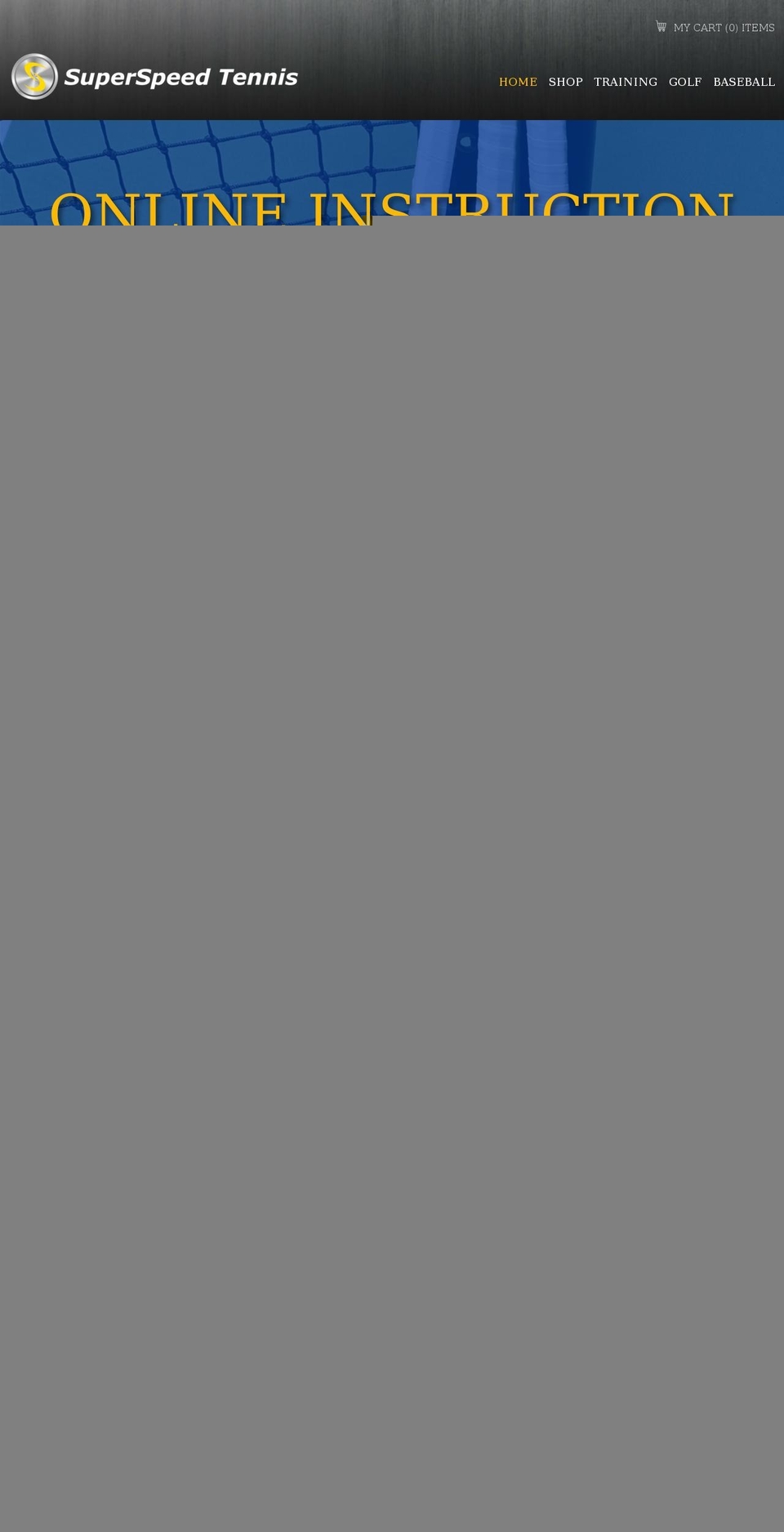 superspeedtennis.com shopify website screenshot