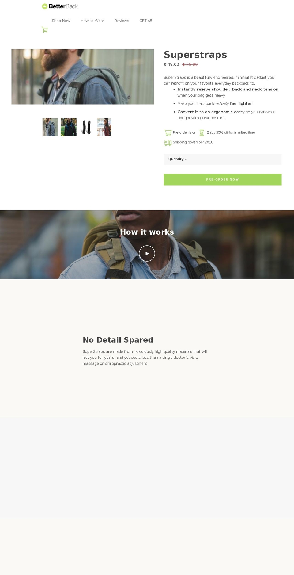 superstraps.com shopify website screenshot