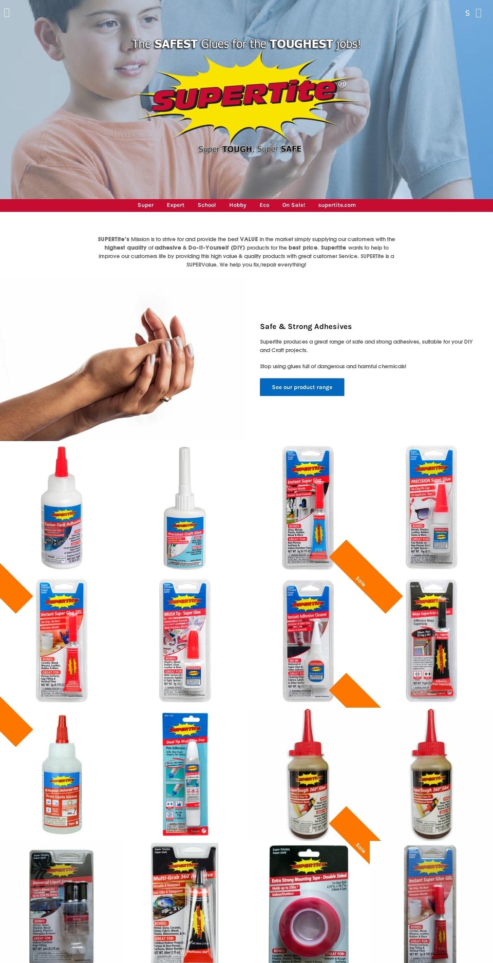 supertite.myshopify.com shopify website screenshot