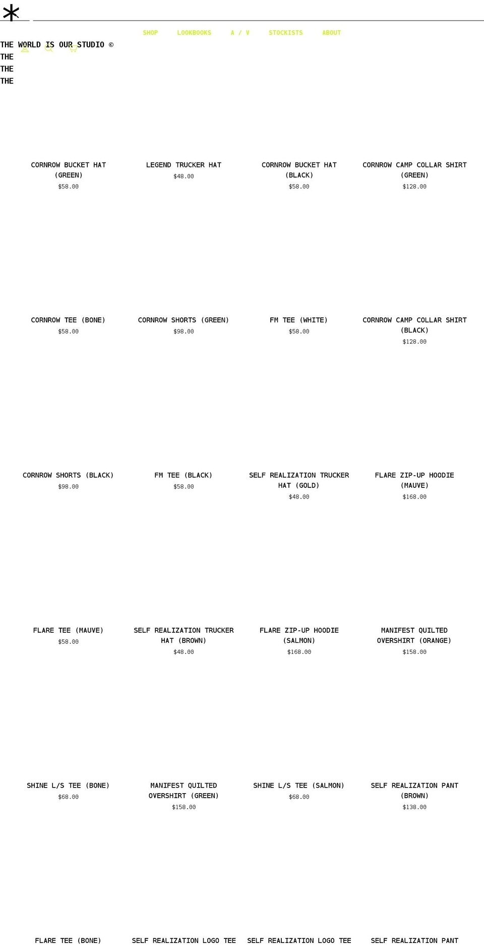supervsn.com shopify website screenshot