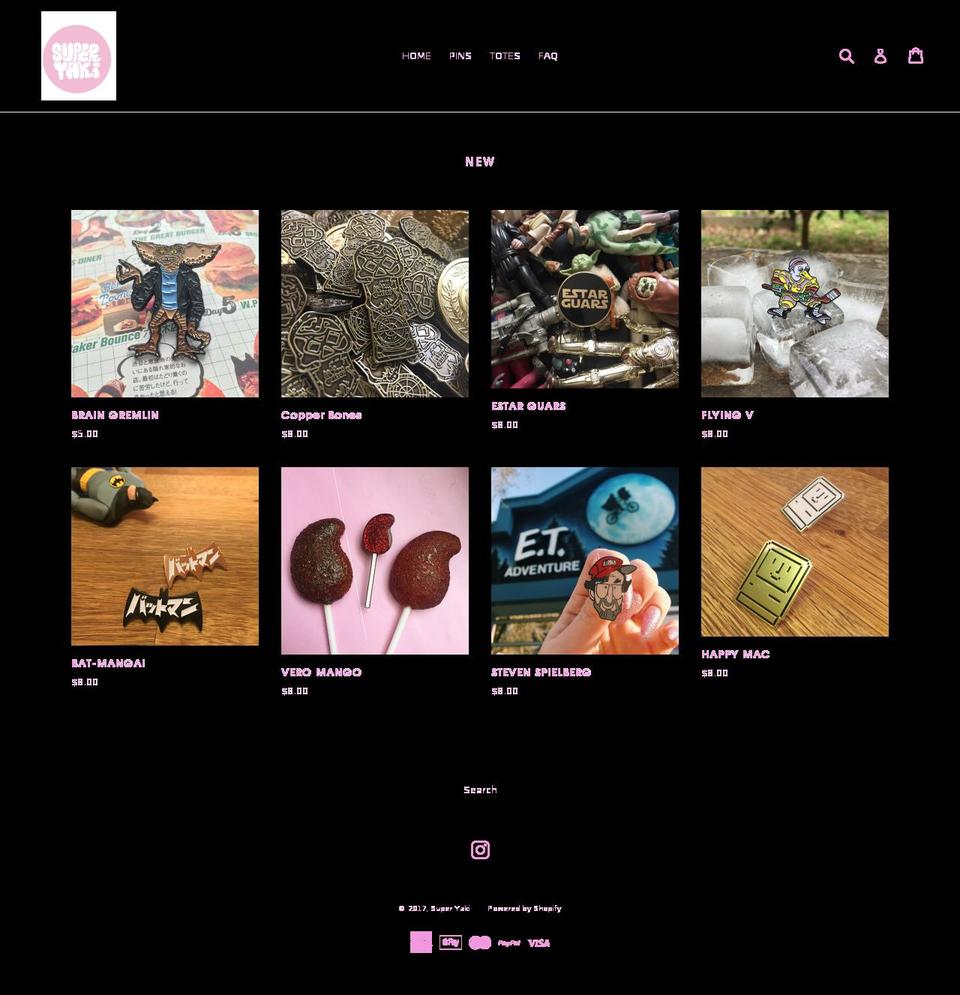 superyaki.com shopify website screenshot