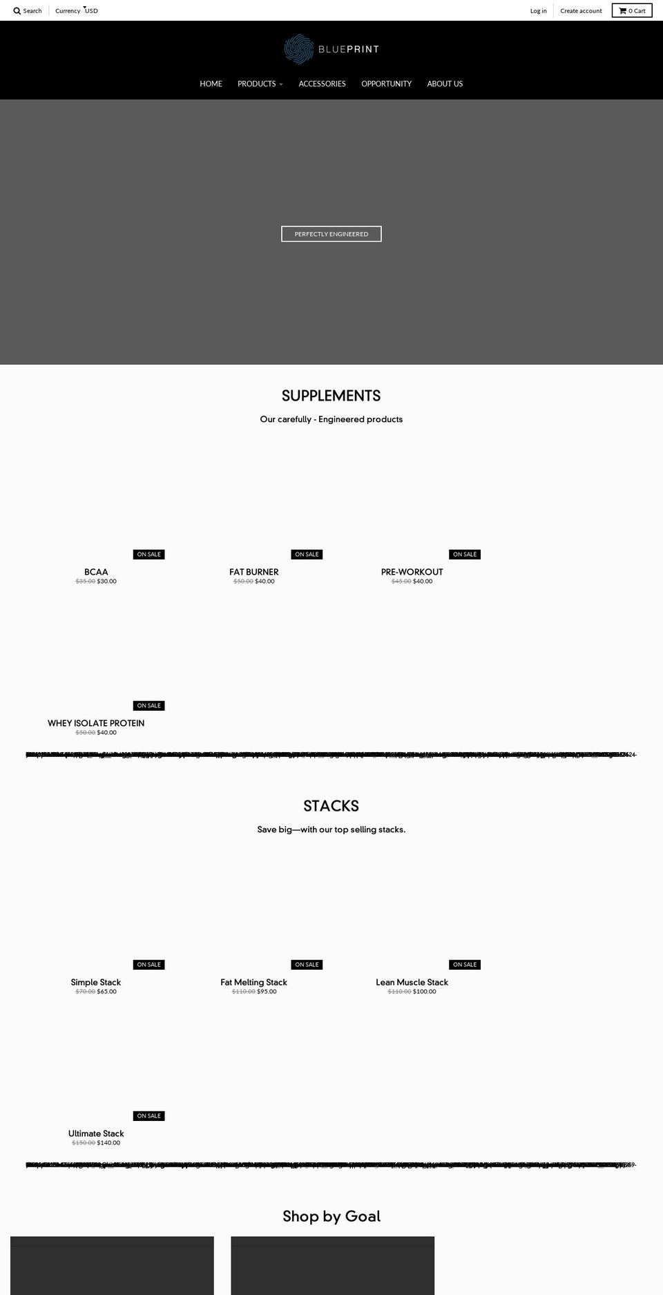 supplementengineers.com — Shopify storefront screenshot