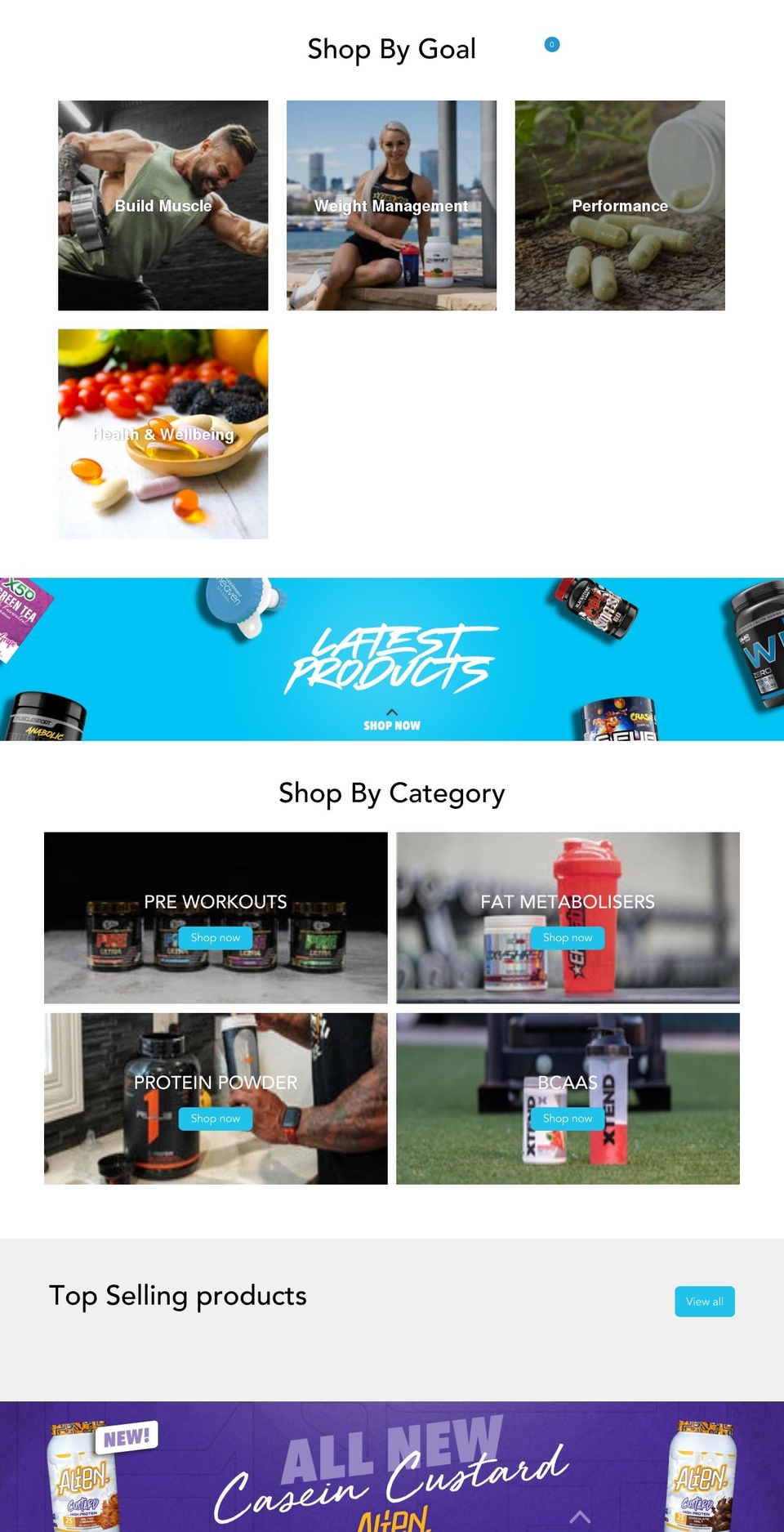 supplementheaven.com.au shopify website screenshot