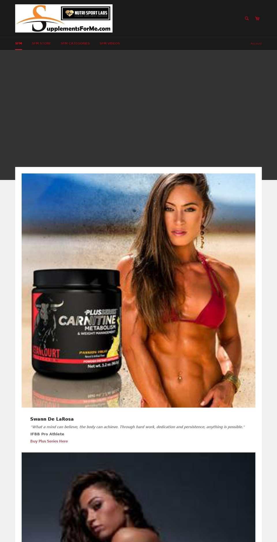 supplementsforme.com — Shopify storefront screenshot