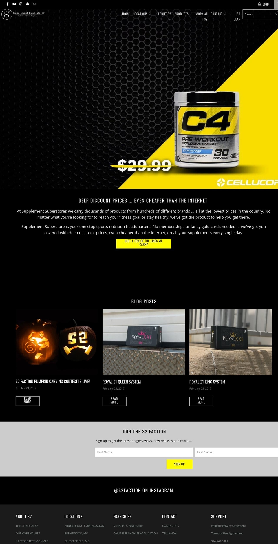 Update-May-3-2018 Shopify theme site example supplementsuperstoreonline.com