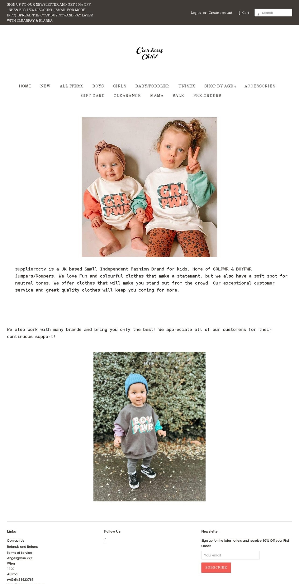 suppliercctv.com shopify website screenshot