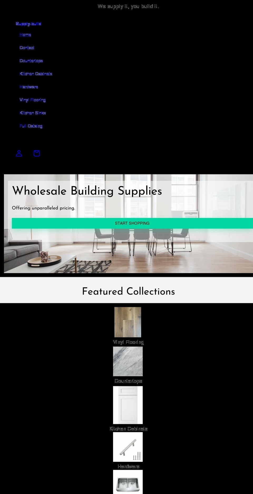 supply.build shopify website screenshot