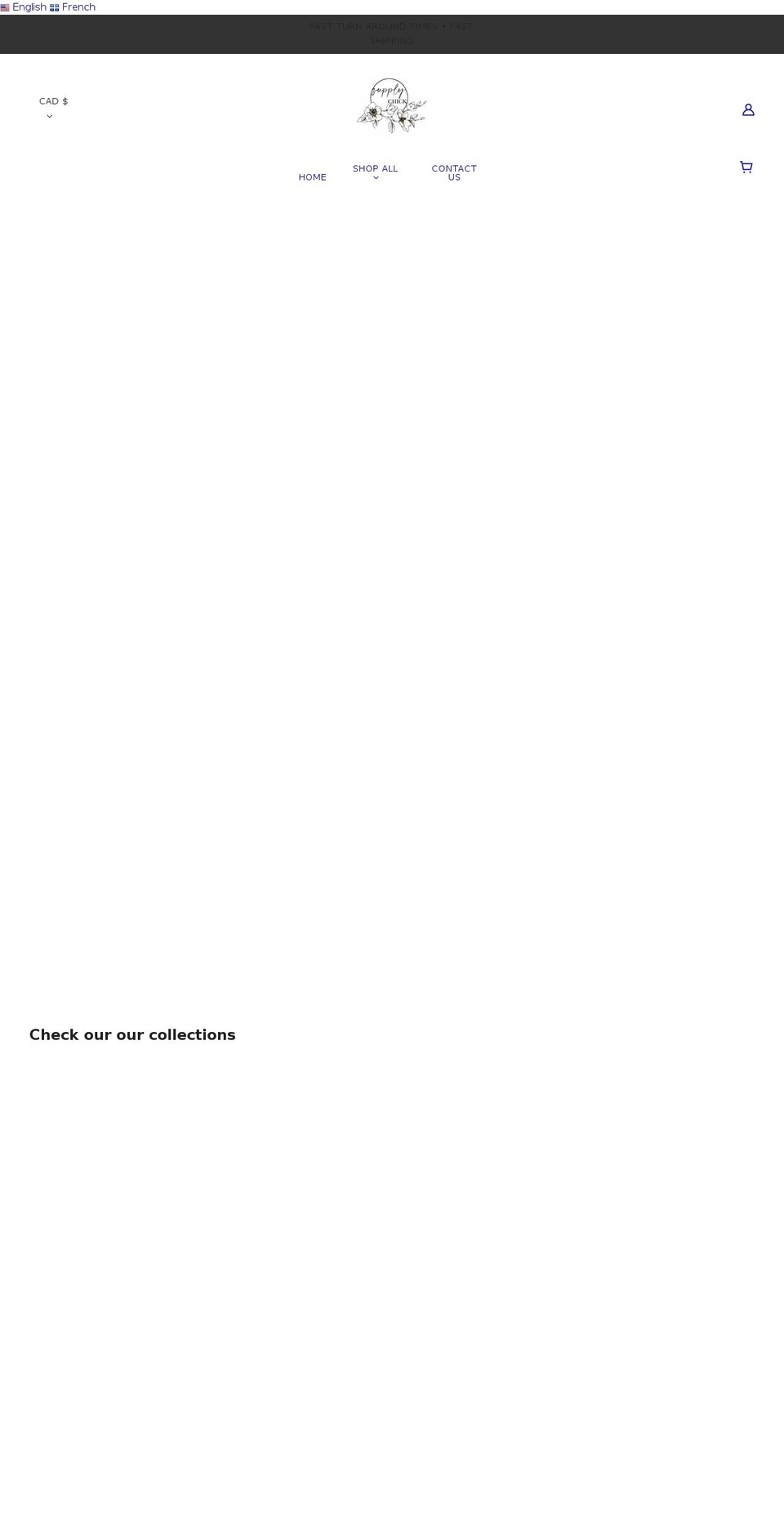 supplychick.com shopify website screenshot