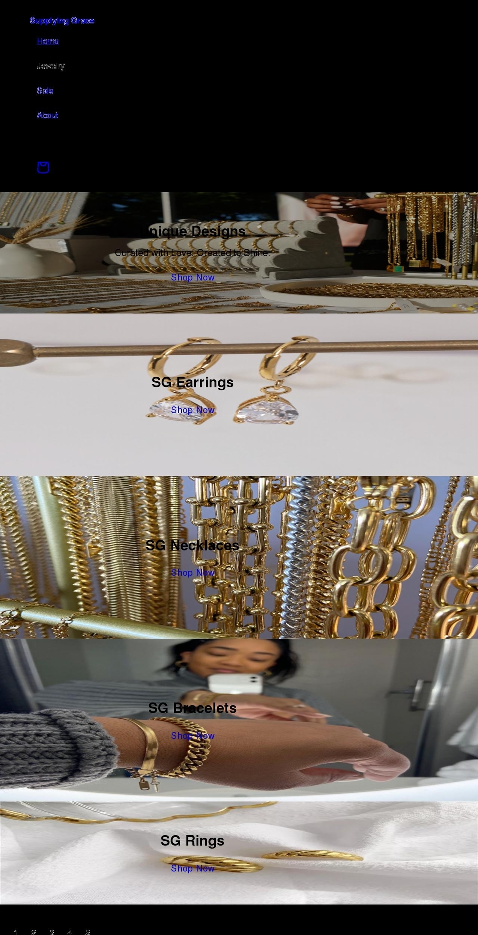 supplyingrace.com shopify website screenshot