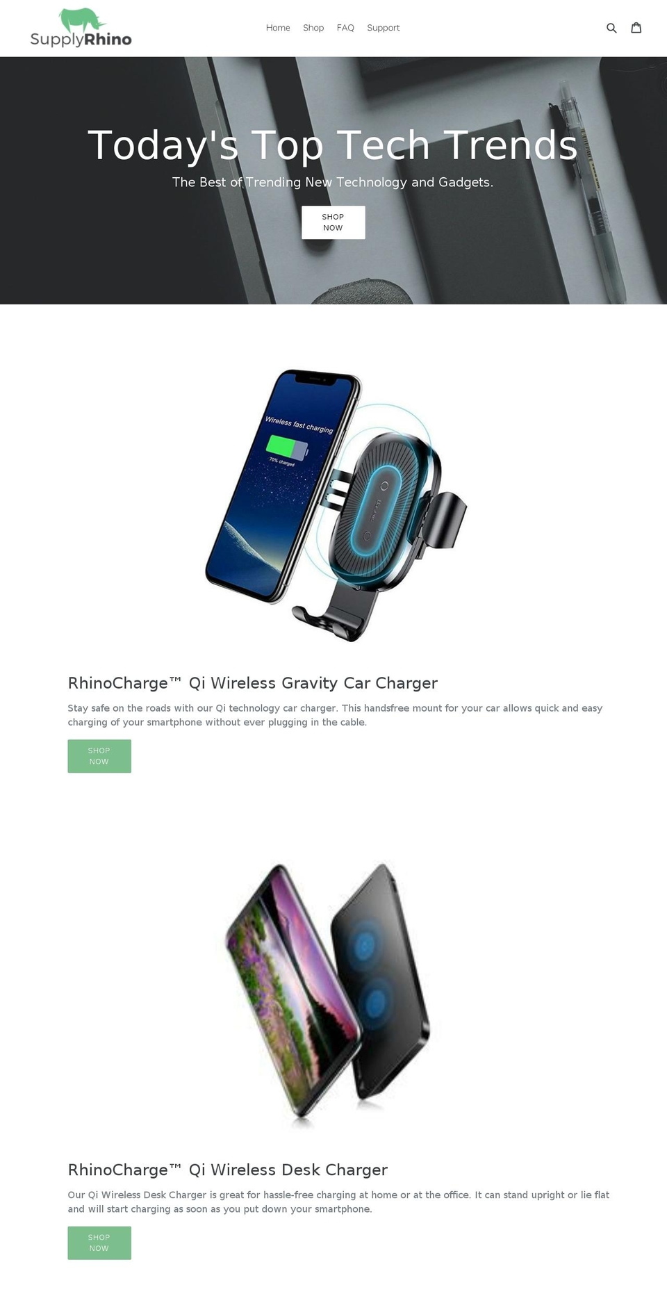 supplyrhino.com — Shopify storefront screenshot