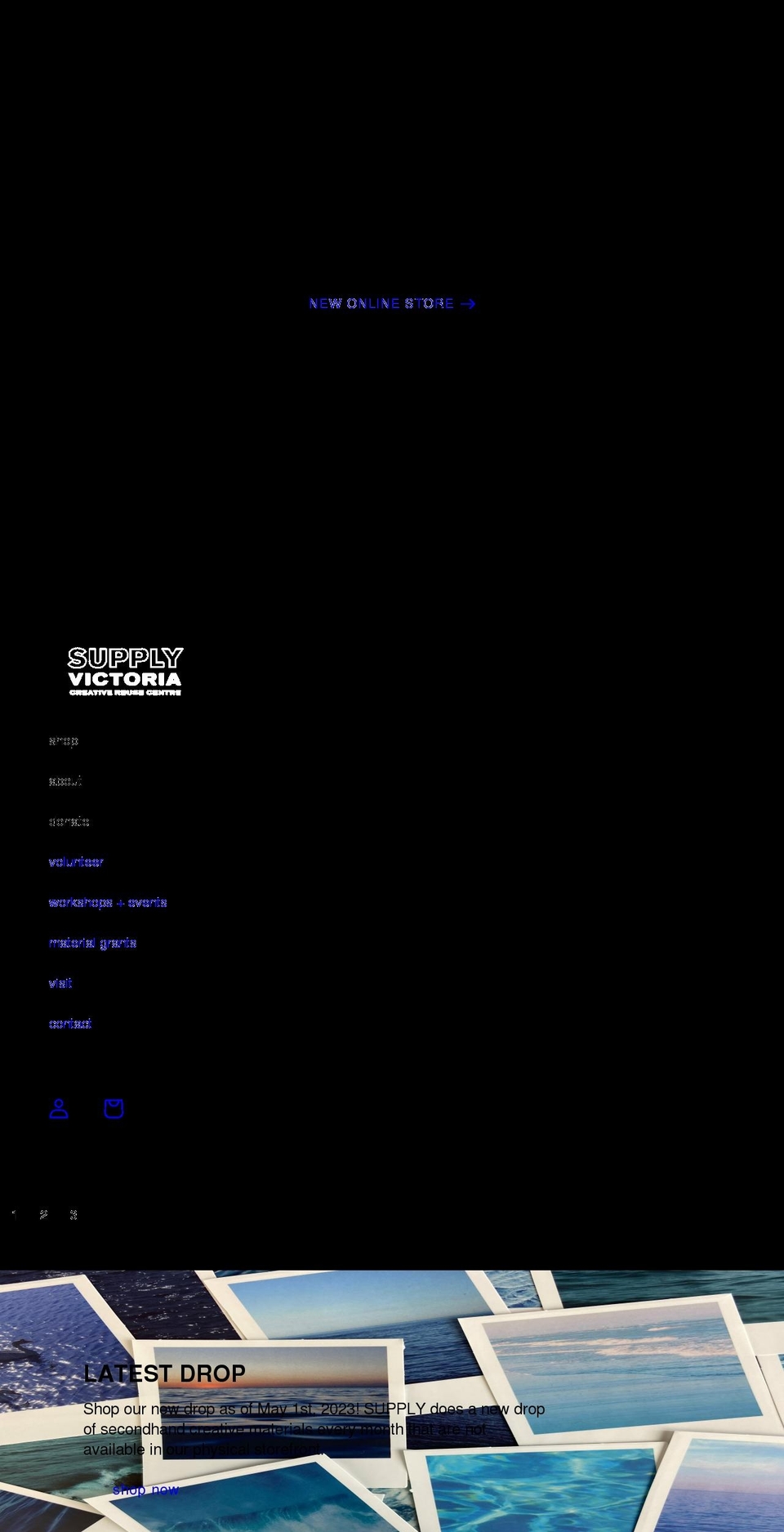 supplyvictoria.ca shopify website screenshot