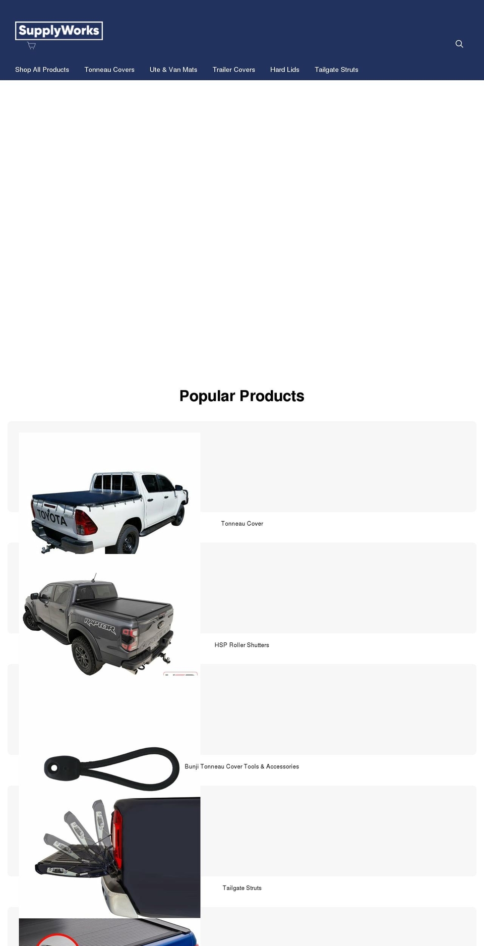 supplyworks.com.au shopify website screenshot