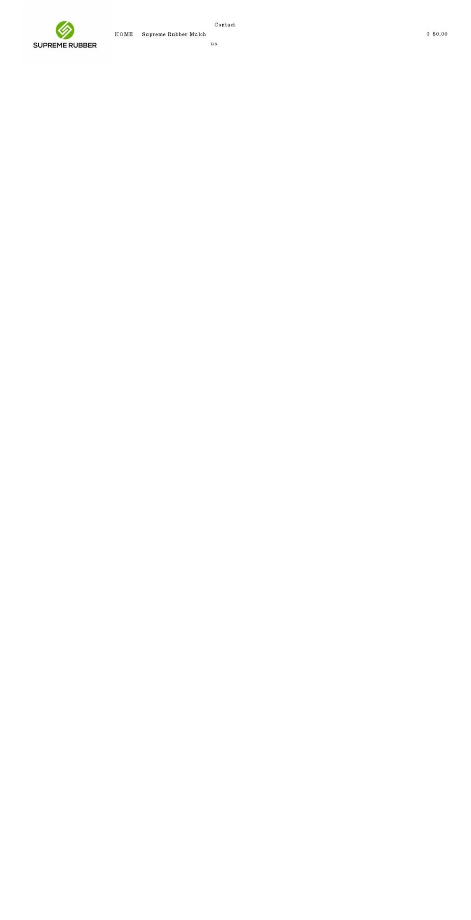 supremerubbersolutions.com shopify website screenshot