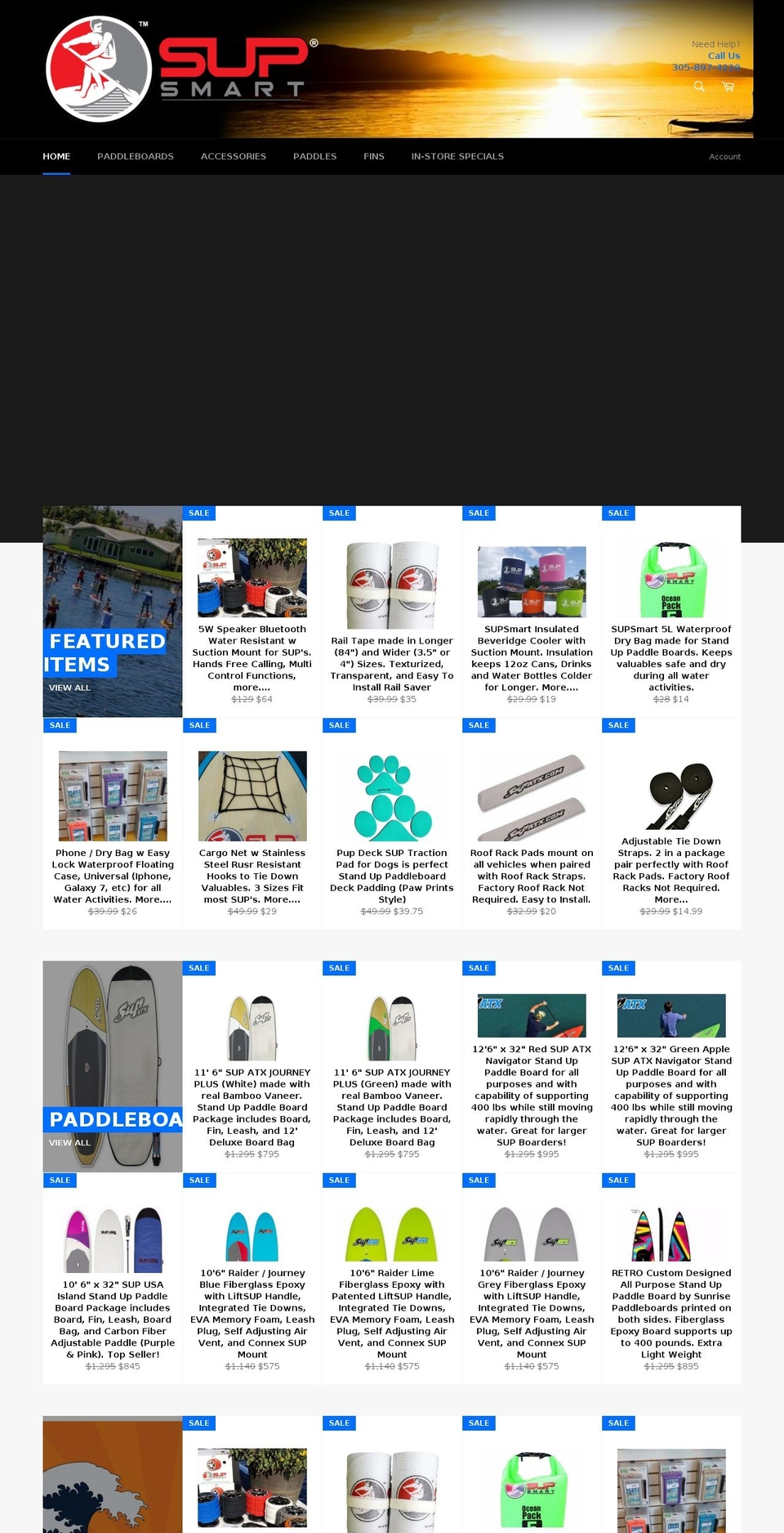 supsmart.com shopify website screenshot