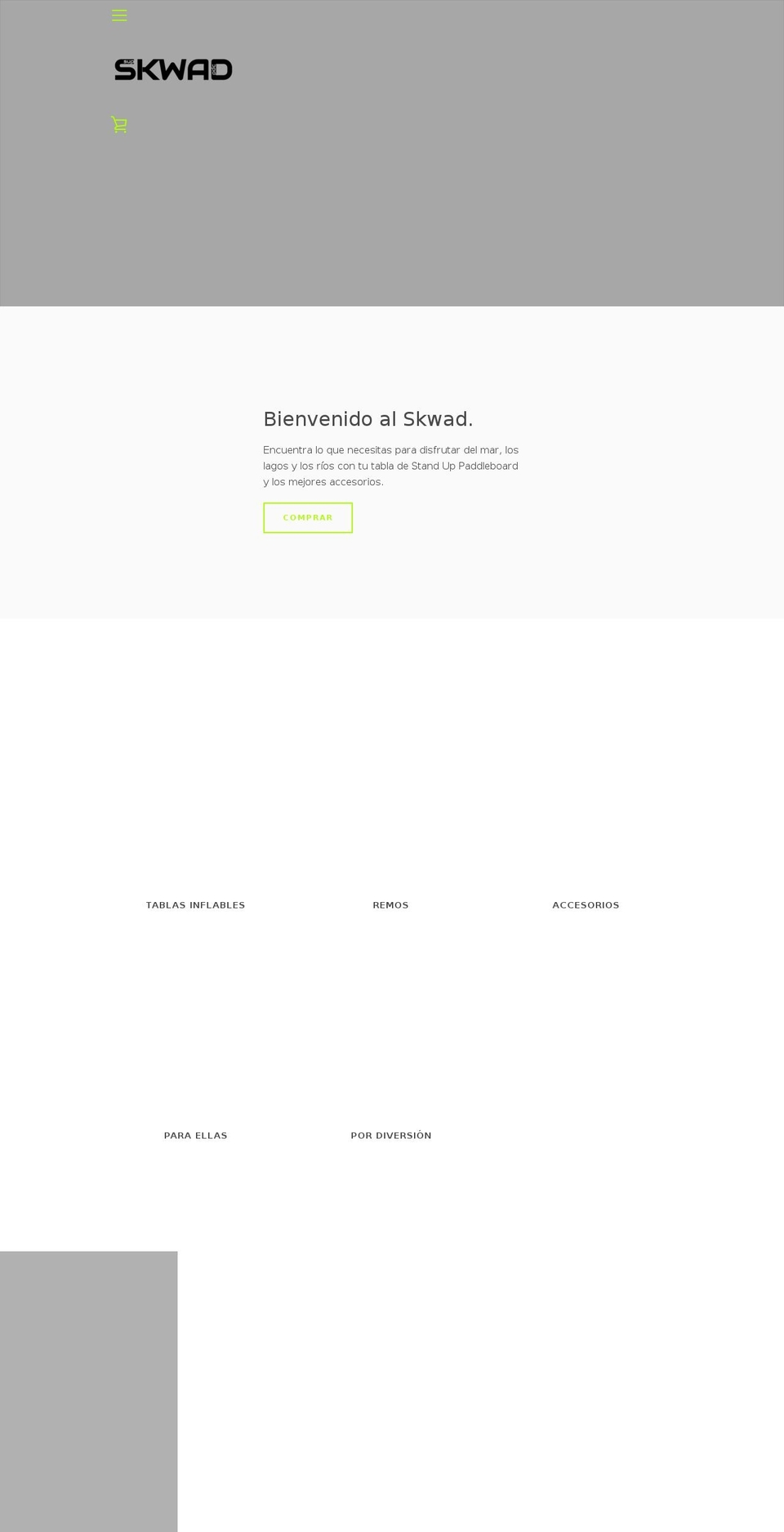supsquad.com — Shopify storefront screenshot