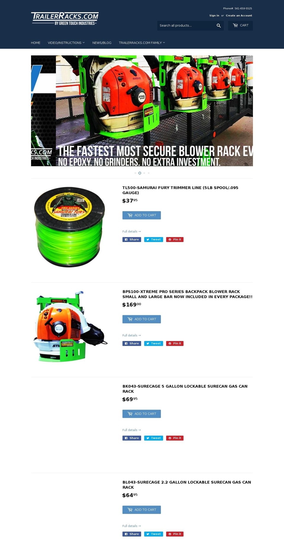 surecage.com — Shopify storefront screenshot